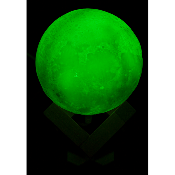 Lučka v obliki Lune, ki spreminja barvo